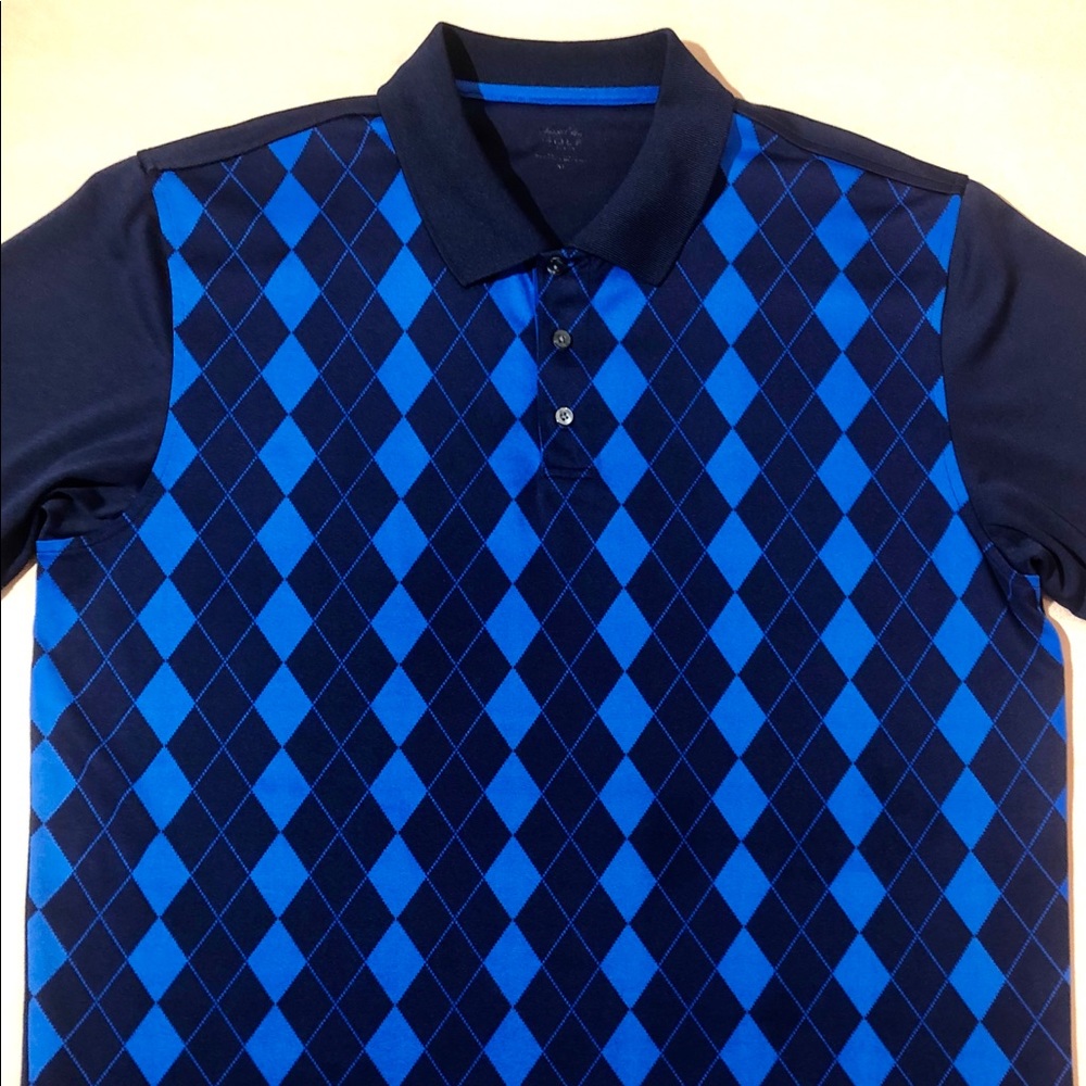 GOLF POLO SHIRT CLASSIC ELEGANT blue XL